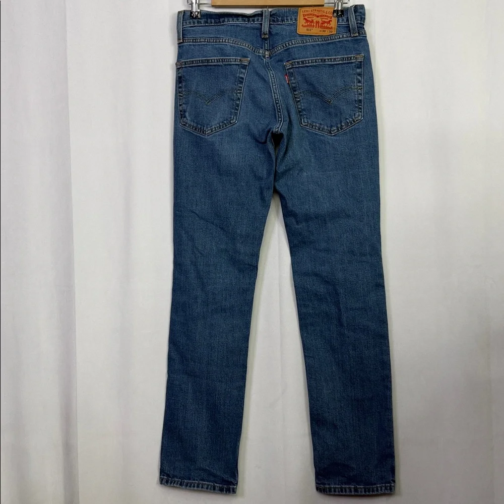 Levi's 511 Straight Leg 30x32 Denim Blue Men's Jeans